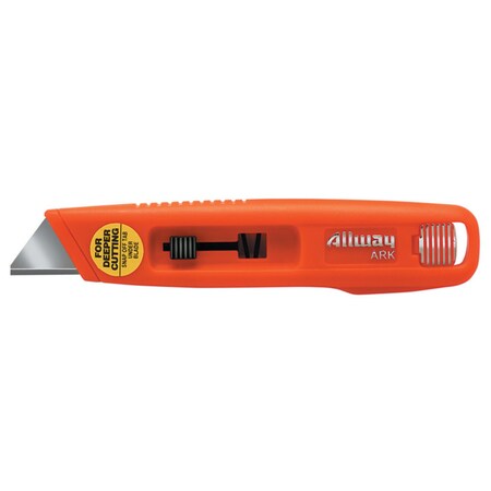Allway Allway 8.5 in. Retractable Safety Knife Orange 1 pk ARK